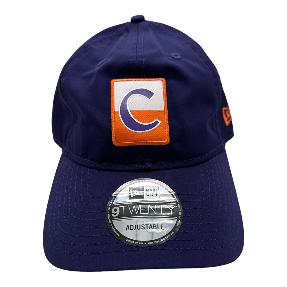 New Era 9Twenty Clemson Tigers Purple Strapback Adjustable Hat‎ Cap NWT